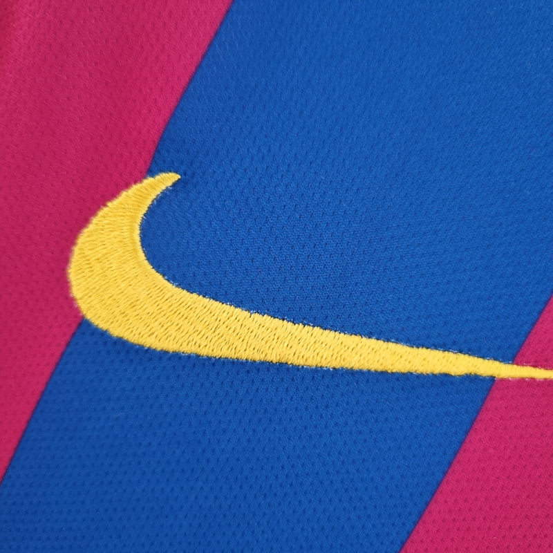 Barcelona Home Jersey 05/06 Retro Long Sleeve