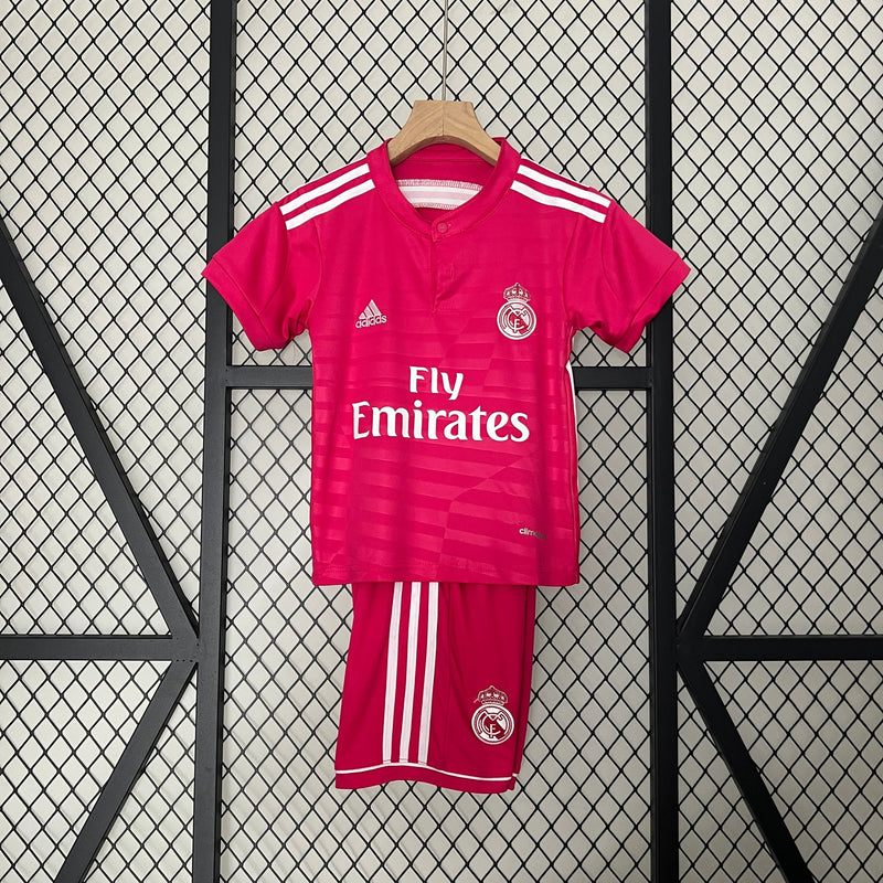 Real Madrid Away 14/15 Kit Kids Retro