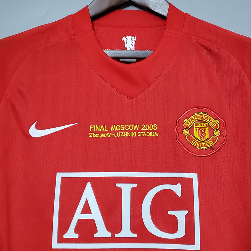 Manchester United Home Jersey 07/08 Retro