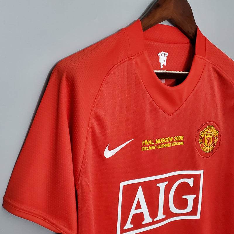 Manchester United Home Jersey 07/08 Retro