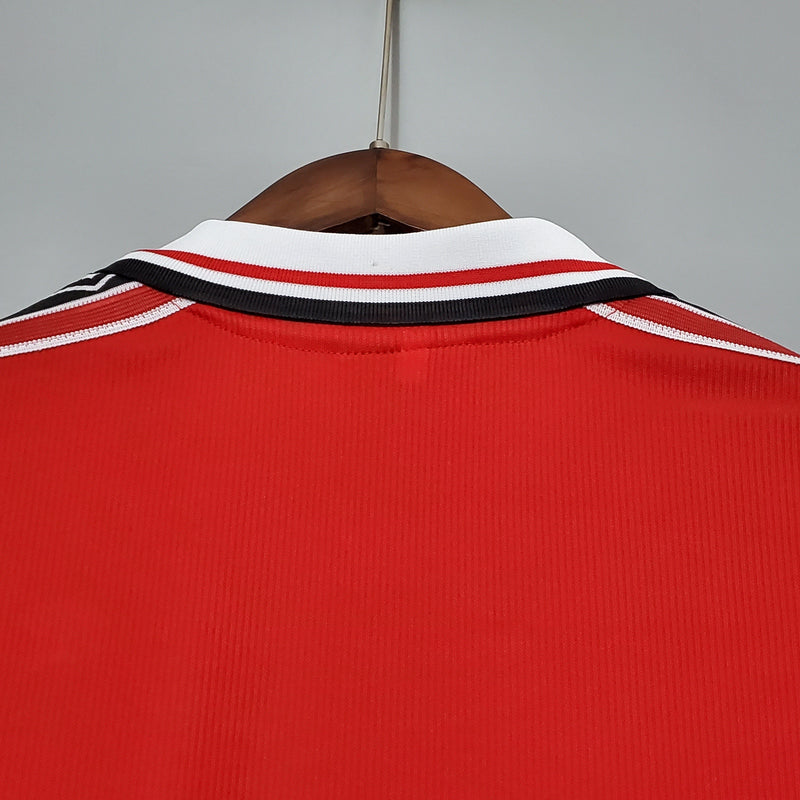 Manchester United Home Jersey 98/99 Retro Long Sleeve