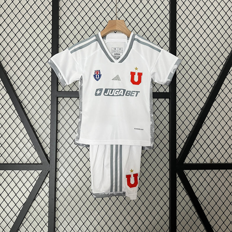 Universidad De Chile Away 24/25 Kit Kids