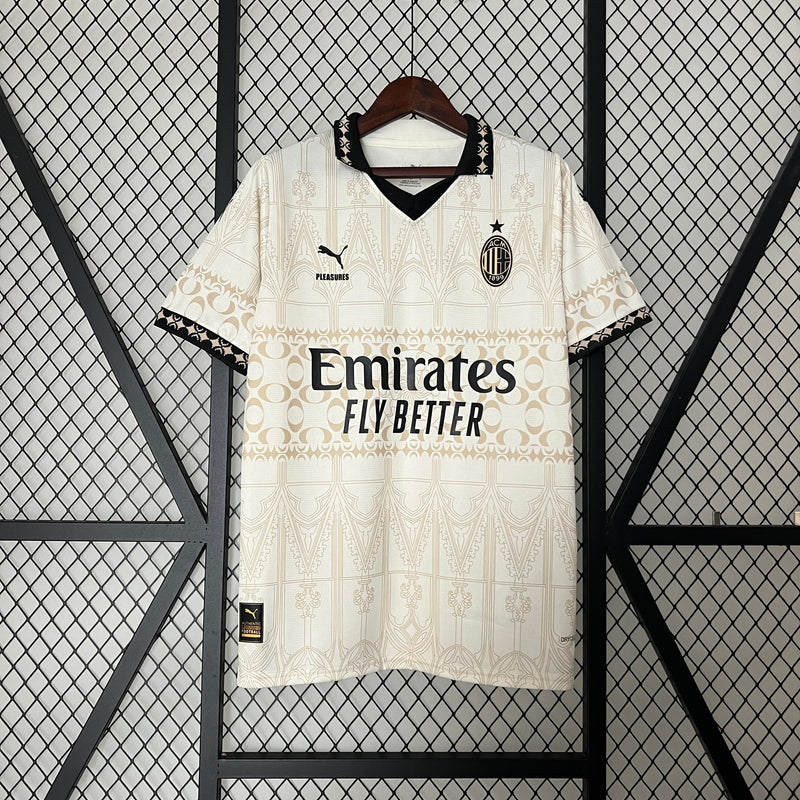 Milan x PLEASURES White-Off Jersey 2024