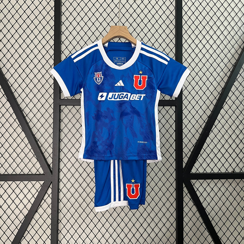 Universidad De Chile Home 24/25 Kit Kids