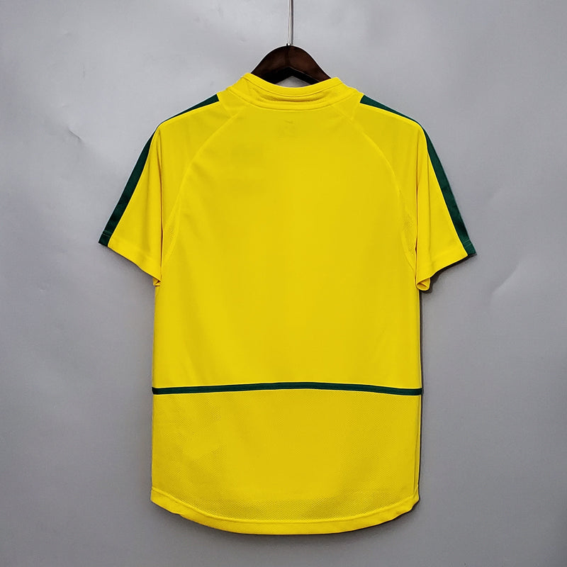 Brazil Home Jersey 2002 Retro