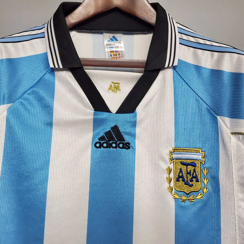 Argentina Home Jersey 98/99 Retro