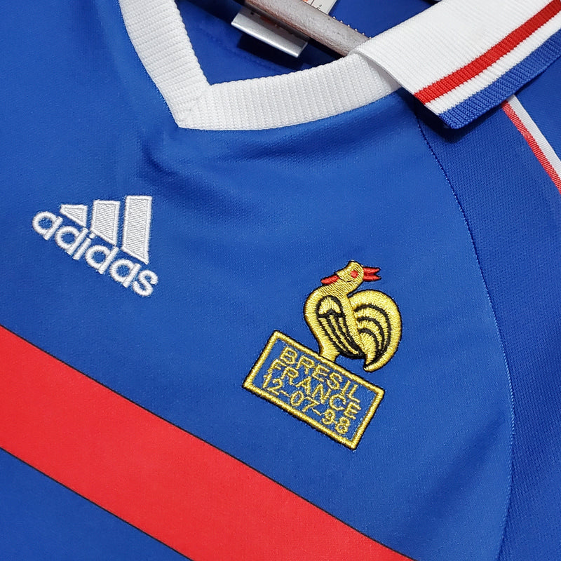 France Home Jersey 98/99 Retro