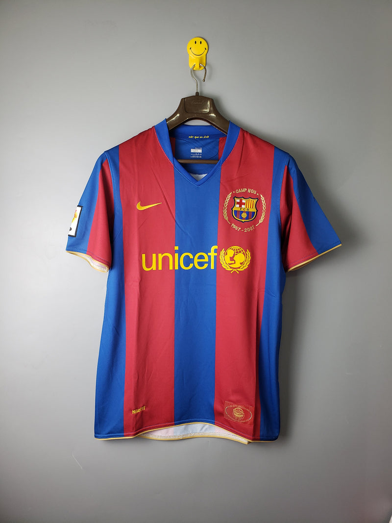 Barcelona Home Jersey 07/08 Retro