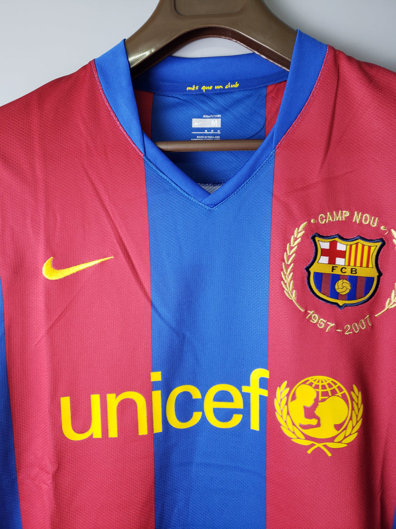 Barcelona Home Jersey 07/08 Retro