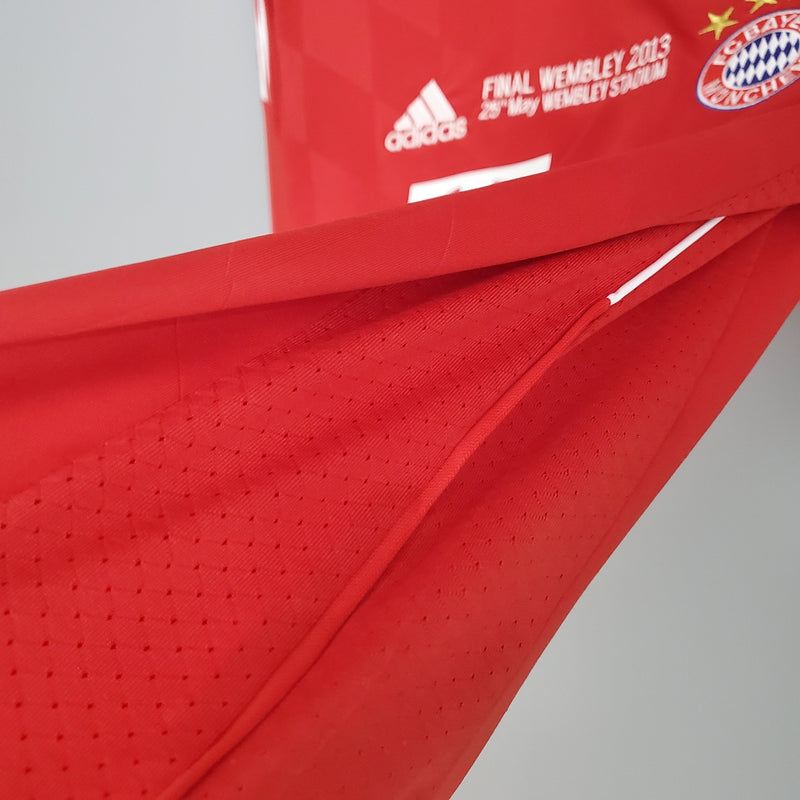 Bayern München Home Jersey 2013 Retro Long Sleeve