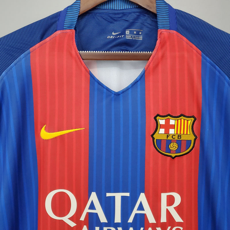 Barcelona Home Jersey 16/17 Retro