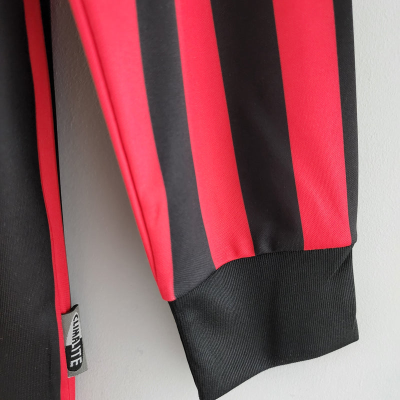 Milan Home Jersey 99/00 Retro Long Sleeve