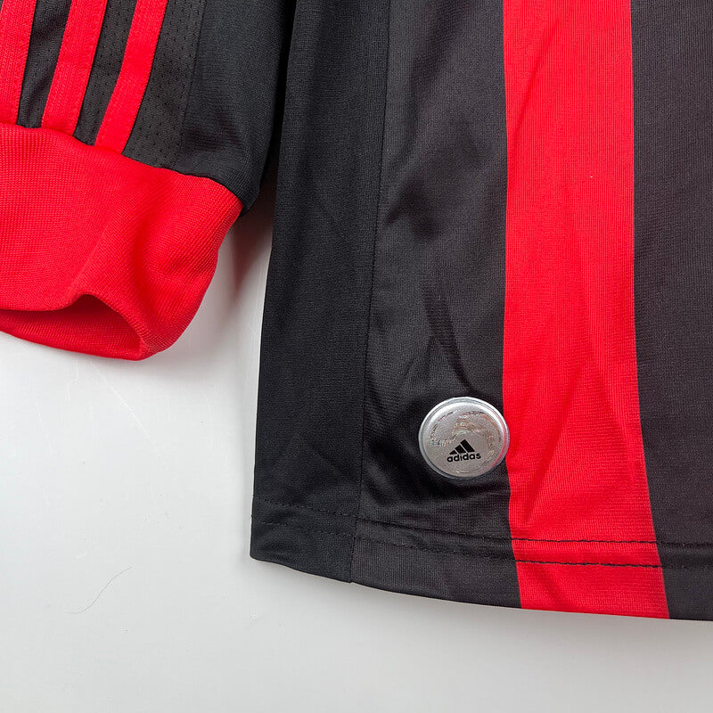 Milan Home Jersey 09/10 Retro Long Sleeve