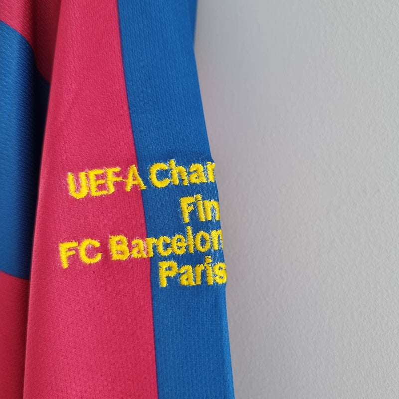 Barcelona Home Jersey 05/06 Retro Long Sleeve