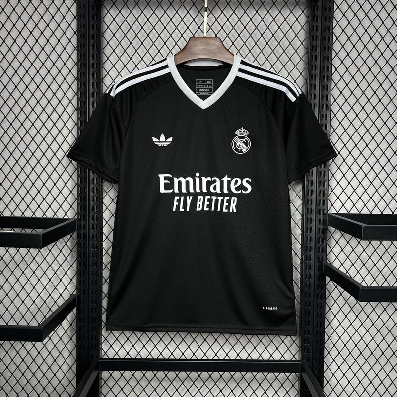 Real Madrid Goalkeeper Black Jersey 24/25